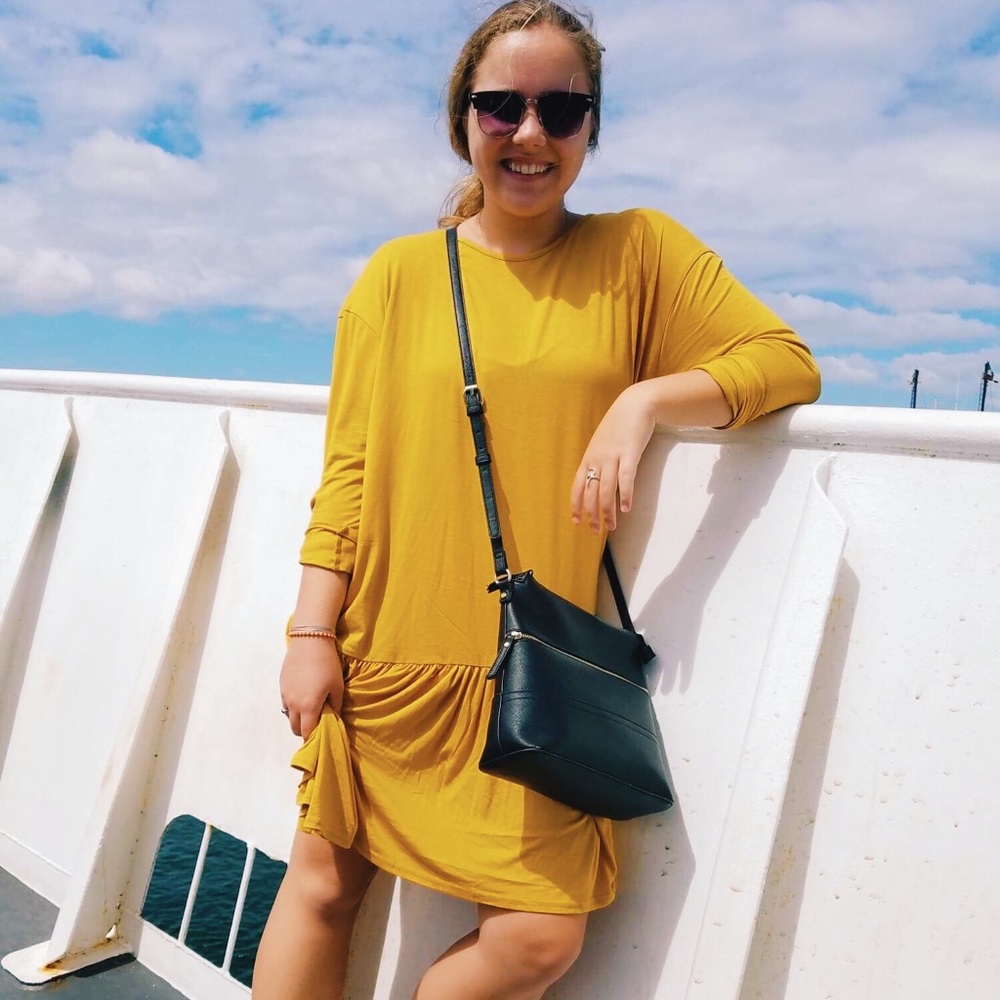 ASOS Dropped Waist Dress